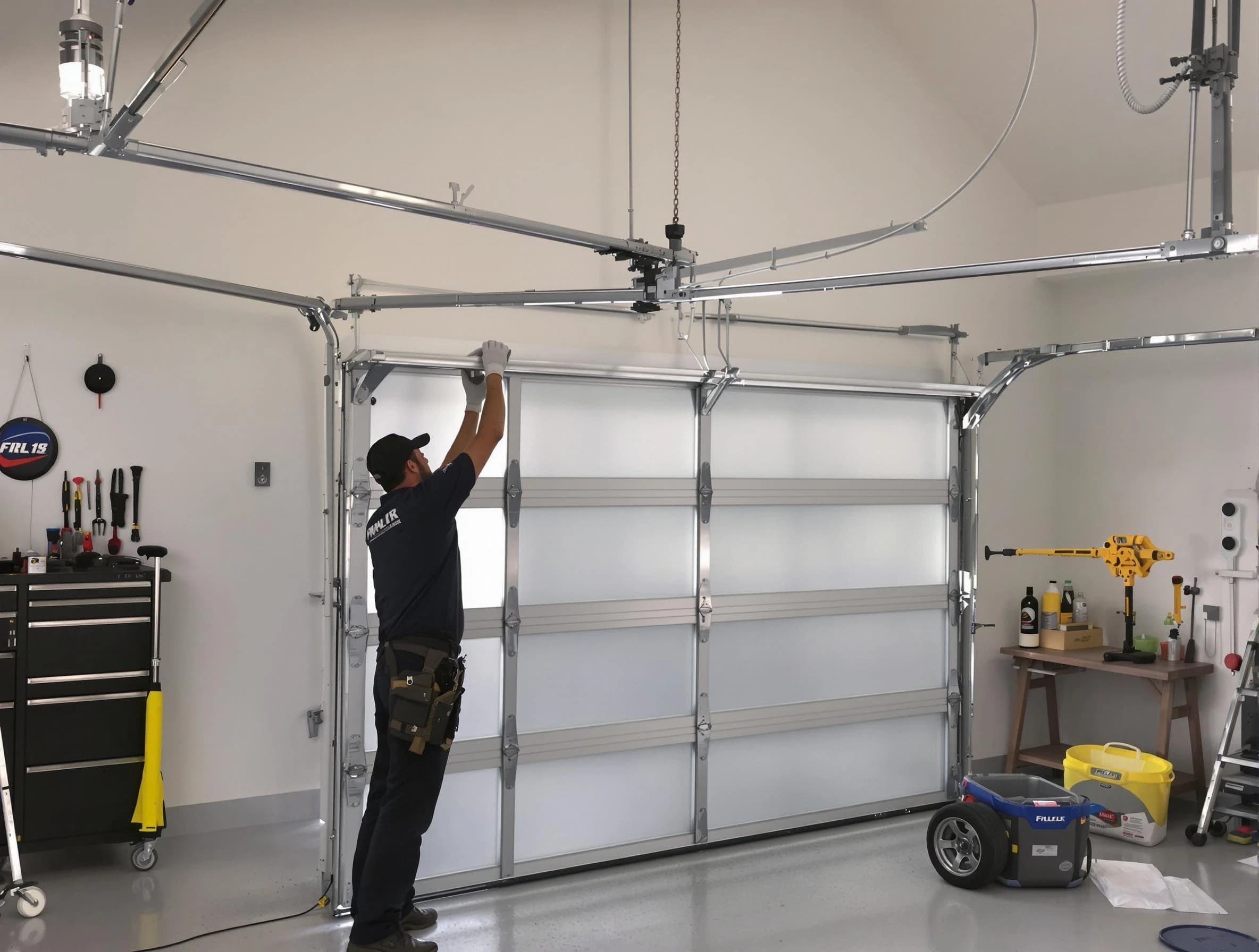 Homewood Garage Door Repair certified team performing precision garage door installation in Homewood