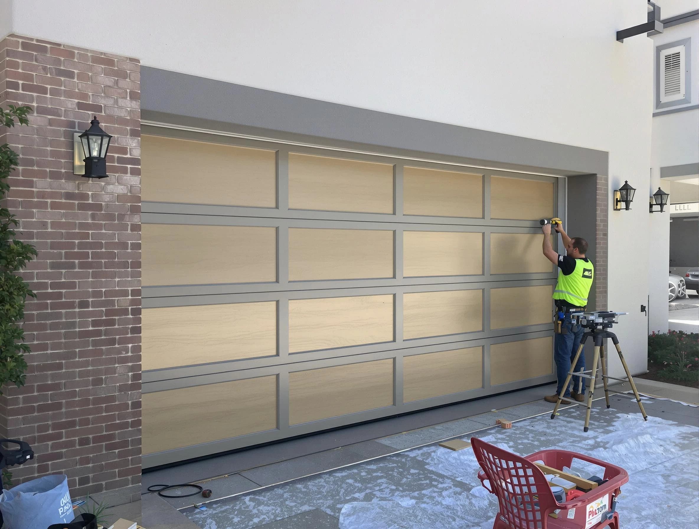Garage door replacement service by Homewood Garage Door Repair in Homewood
