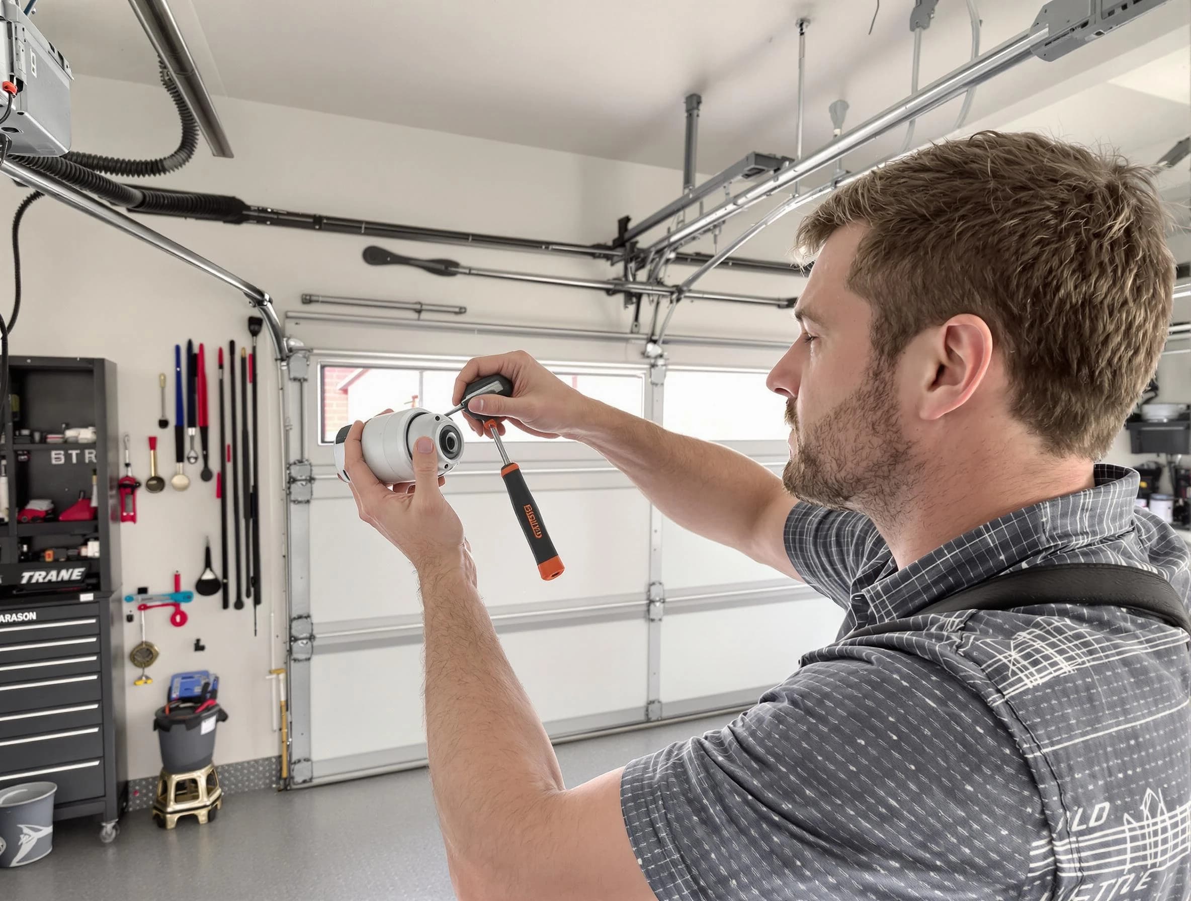 Garage door opener repair service by Homewood Garage Door Repair in Homewood