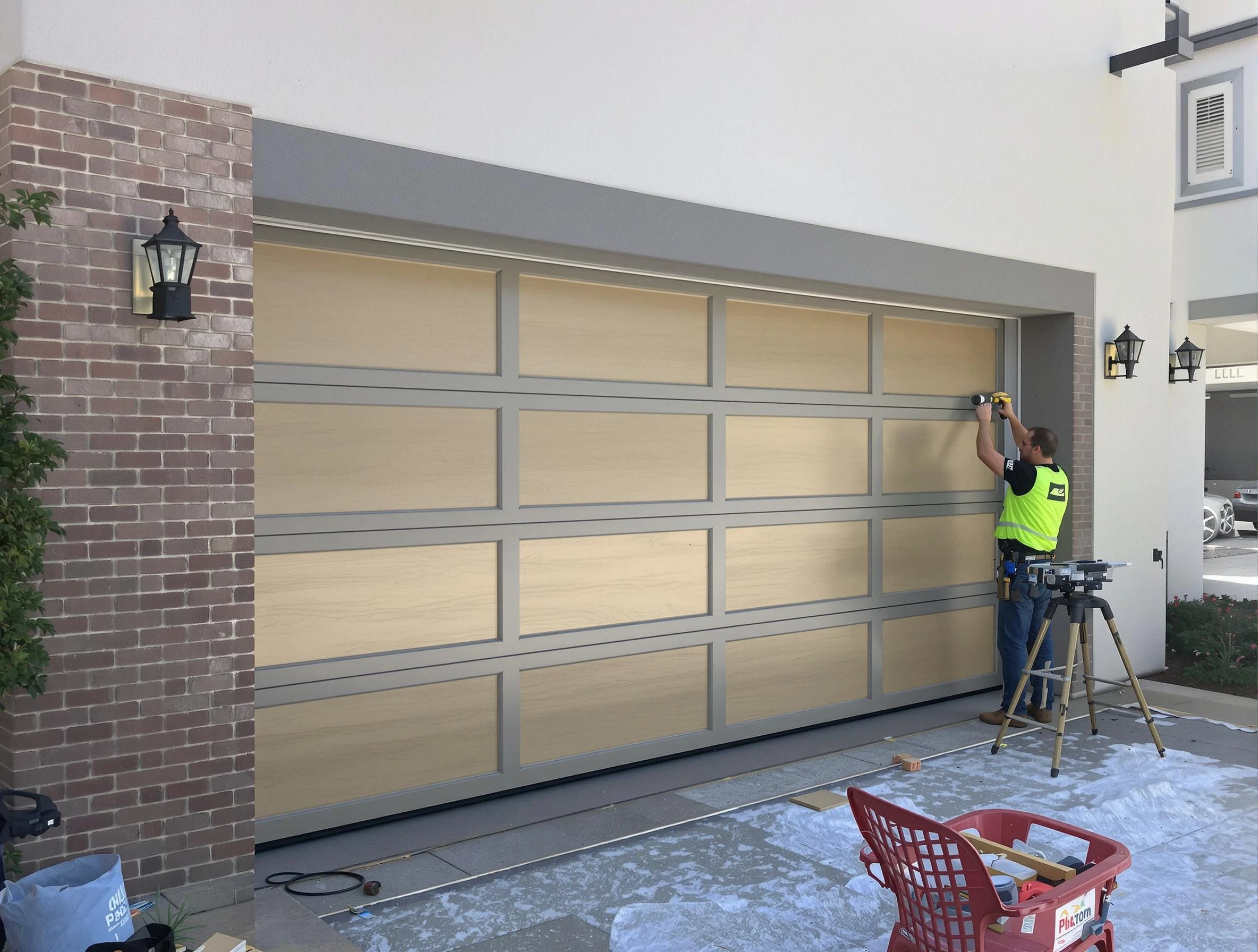 Garage door replacement service by Homewood Garage Door Repair in Homewood
