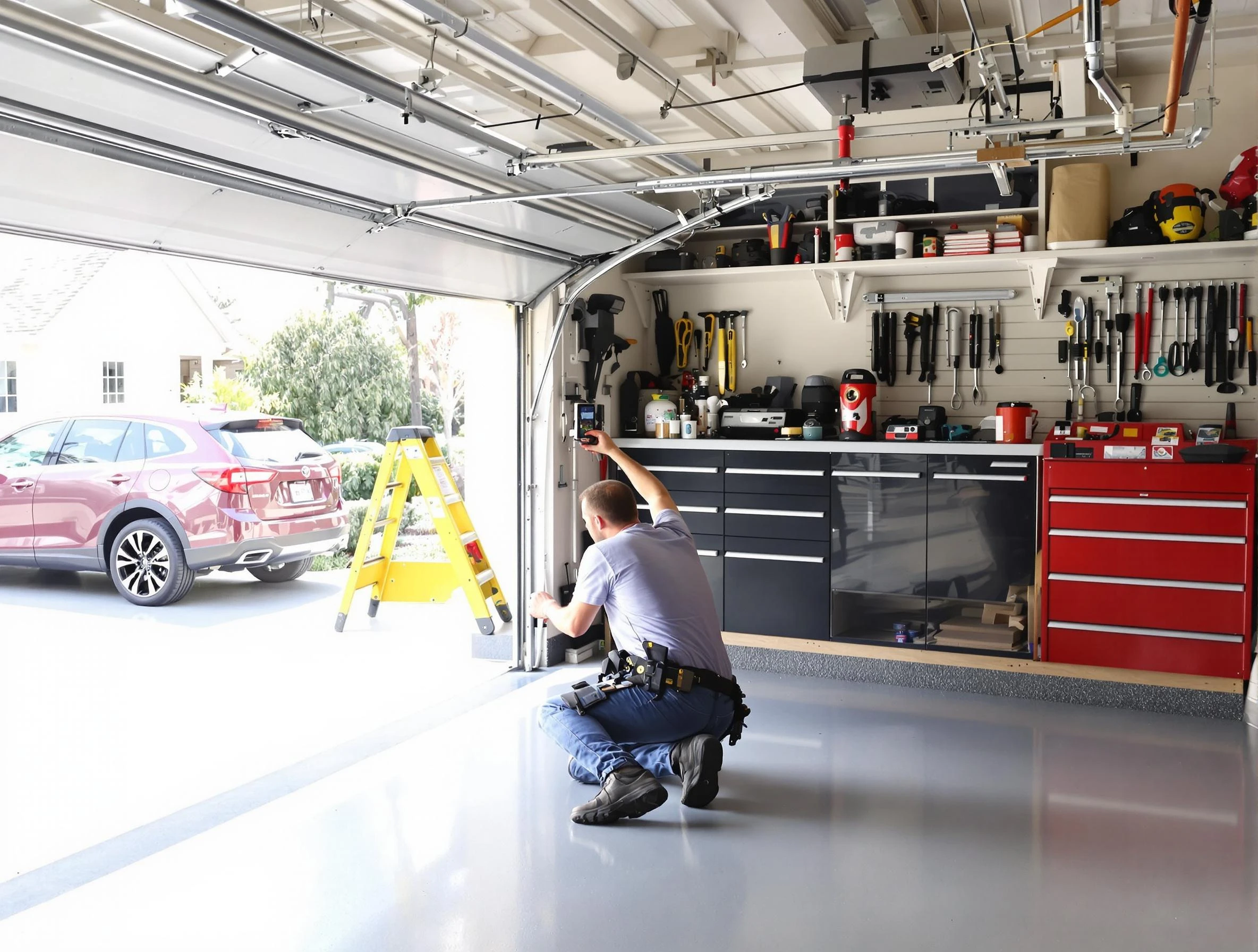 Local garage door repair service by Homewood Garage Door Repair in Homewood